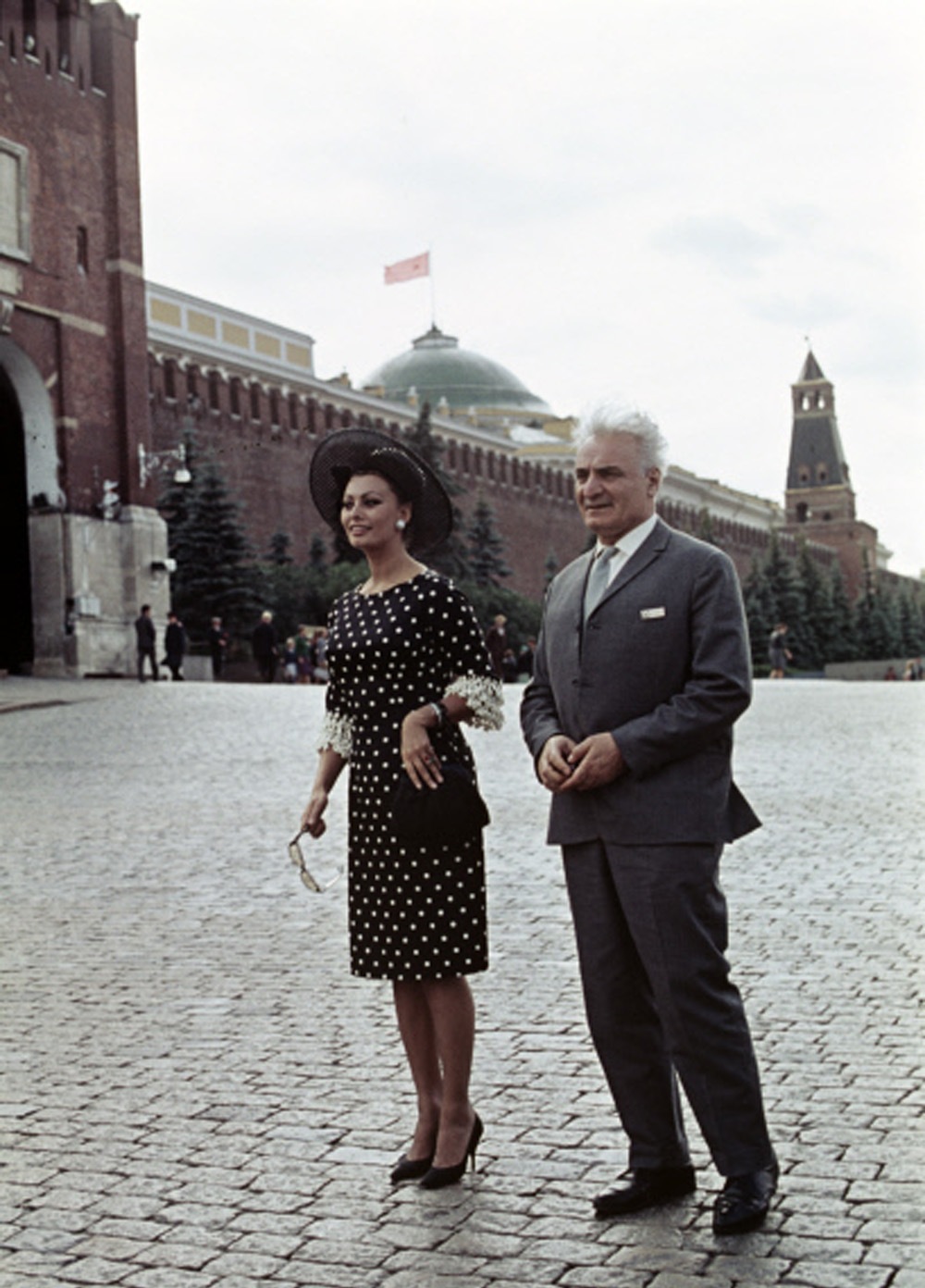 Sophia Loren and Sergo Zakariadze together in Moscow - A meeting to be remembered geotv.ge